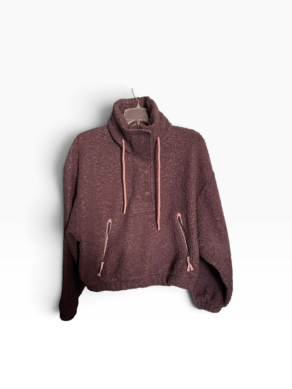 Universal Thread Plush Funnel Neck Pullover